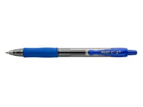 Stylo roller rétractable Pilot - G2 - Bleu - Pointe moyenne