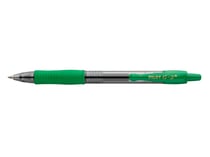 Stylo roller rétractable Pilot - G2 - Vert - Pointe moyenne