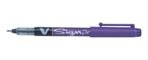 Stylo feutre Pilot - V-Sign Pen - Violet - Pointe moyenne