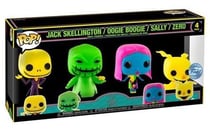 Pack 4 figurines Funko POP! - L'Étrange Noël de Monsieur Jack - Jack/Boogie/Sally/Zero