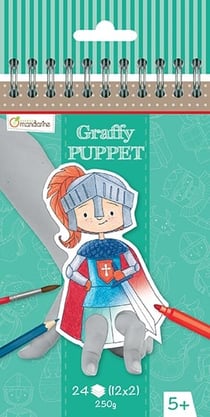 Graffy Puppet - Dragons et chevaliers - Avenue Mandarine