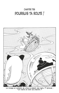 One Piece édition originale - Chapitre 758 - Poursuis ta route !