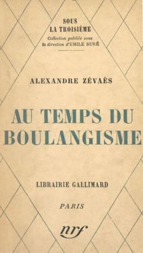 Au temps du Boulangisme