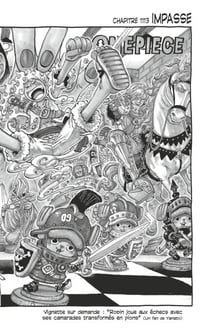 One Piece édition originale - Chapitre 1113 - Impasse