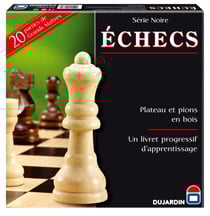 Jeu d'echecs en bois