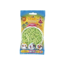 Sachet de perles Hama - 5 mm - vert pastel - 1000 perles