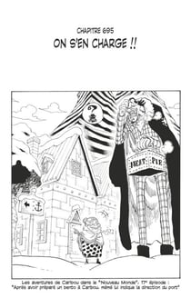 One Piece édition originale - Chapitre 695 - On s'en charge !!