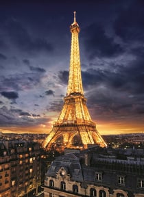 Puzzle 1000 pièces - High Quality Collection - Tour Eiffel
