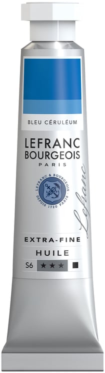 Peinture à l'huile extrafine - 20ml - bleu de céruléum