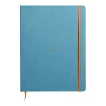 Carnet - 22.5 x 29.7 cm - Rhodiarama - Rhodia - 160 pages lignées - Turquoise