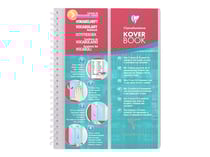 Cahier de vocabulaire - Format A5 14.8 x 21 cm - Kover Book - Clairefontaine - 100 pages lignées