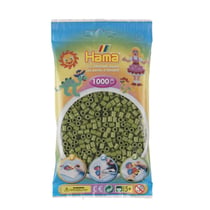 Sachet de perles Hama -5 mm - Vert olive - 1000 perles