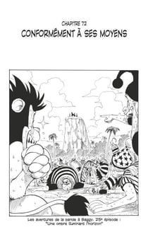 One Piece édition originale - Chapitre 72 - Conformément à ses moyens