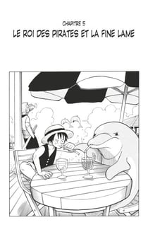 One Piece édition originale - Chapitre 05 - Le roi des pirates et la fine lame