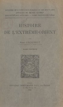 Histoire de l'Extrême-Orient (1)
