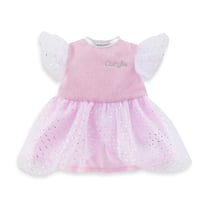MC Robe rose à  paillettes