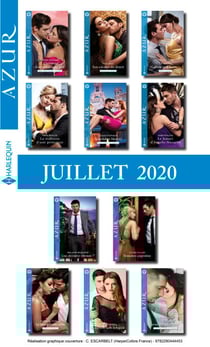 Pack mensuel Azur : 11 romans + 1 gratuit (Juillet 2020)