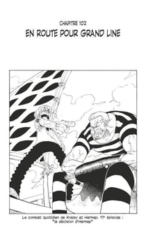 One Piece édition originale - Chapitre 102 - En route pour Grand Line