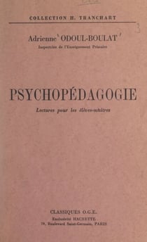 Psychopédagogie - Lectures pour les élèves-maîtres
