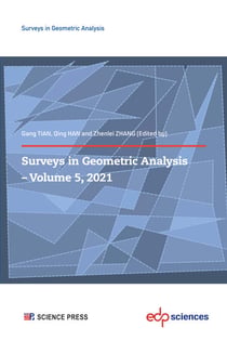 Surveys in Geometric Analysis Volume 5, 2021