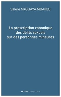 La prescription canonique des délits sexuels sur des personnes mineures