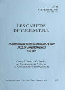Le mouvement révolutionnaire en Inde et la IVe Internationale, 1930-1944