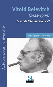 Vitold Belevitch (1921-1999) - Essai de réminiscience