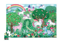 Puzzle 50 pièces Crocodile Creek - Rêve de licorne