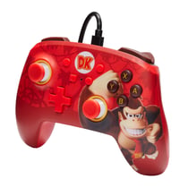 Manette filaire switch Power A - Enchenced wired controller Donkey kong  - Rouge