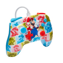 Manette filaire switch Power A - Enchanced wired contrommer Super mario