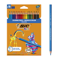 Pochette de 18 crayons de couleur - Evolution ECOlution - Bic Kids