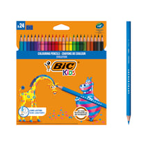 Pochette de 24 crayons de couleur - Evolution ECOlution - Bic Kids