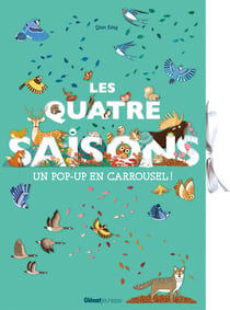 Les quatre saisons : Un pop-up en carrousel !
