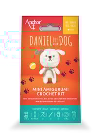 Kit de mini crochet amigurumi Anchor - Chien