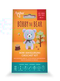 Kit de mini crochet amigurumi Anchor - Ours