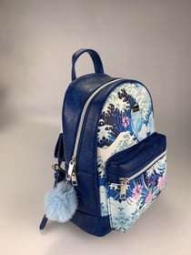 Sac à dos - Lilo et Stitch - Stitch & Vague Kanagawa - 2 compartiments