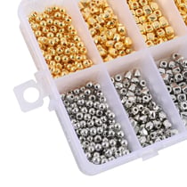 Coffret perles métallisées - Créalia