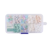 Coffret perles nacrées - Coquillages pastel - Créalia