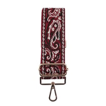 Sangle de sac - 120 x 5 cm - Rouge - Créalia