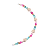 Perles ex-voto et facettes - Multicolores - Créalia