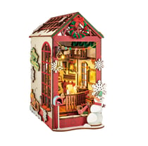 Maquette DIY Book Nook - Christmas Indoor Scene - Rolife