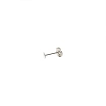 Boucles d'oreilles clous x4 - 4 mm - Acier inoxydable argenté - Créalia