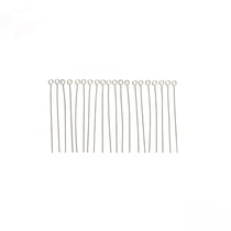 Clous tête ronde x20 - 50 mm - Acier inoxydable argenté - Créalia