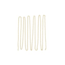 Chaîne mailles forÃ§at - 1,5 m - Acier inoxydable doré - Créalia