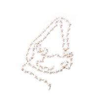 Chaîne perles - 50 cm - Acier inoxydable doré - Créalia