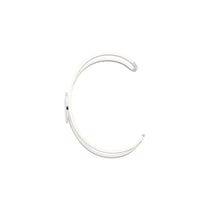 Bracelet jonc filaire - Acier inoxydable argenté - Créalia