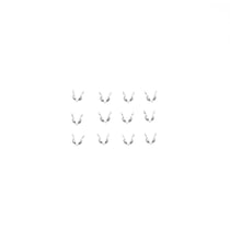 Caches-nœuds x12 - 3 mm - Acier inoxydable argenté - Créalia