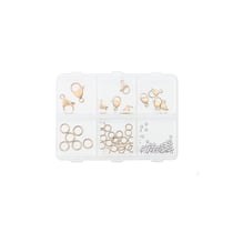 Set d'apprêts pour bijoux - Acier inoxydable doré - Créalia