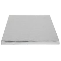 Carton carré - argent - 35 x 35 cm - Gatodéco