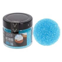 Paillettes sucre Patisdecor - bleu - 70 g